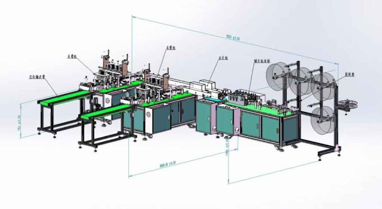 fully automatic face mask machine