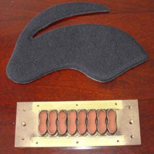 leather embossing mold